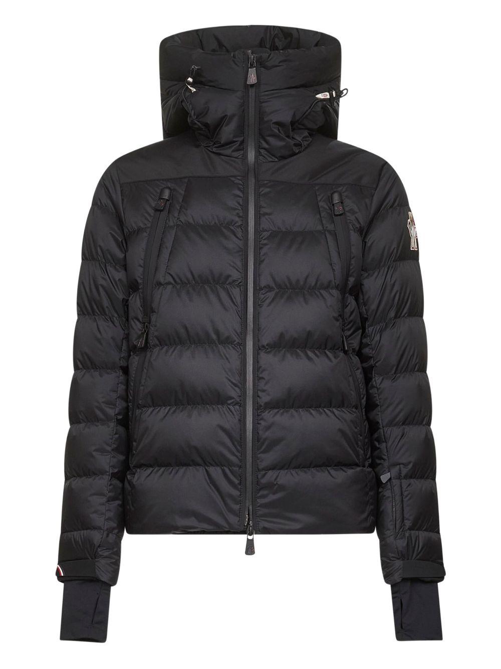 MONCLER GRENOBLE Piumino con cappuccio e zip 