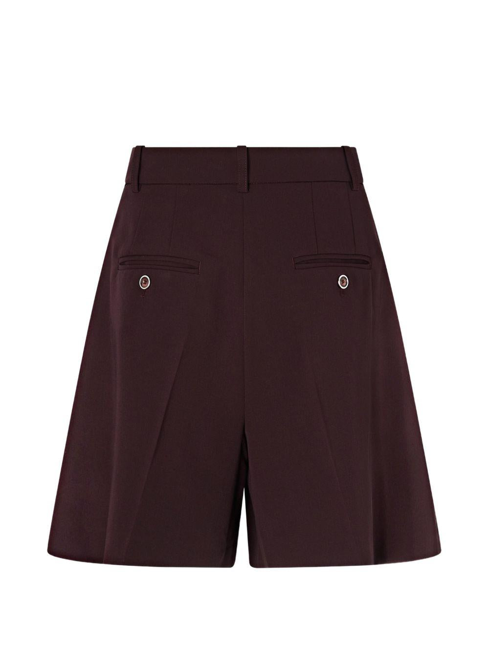 PINKO Shorts Shetana burgundy 