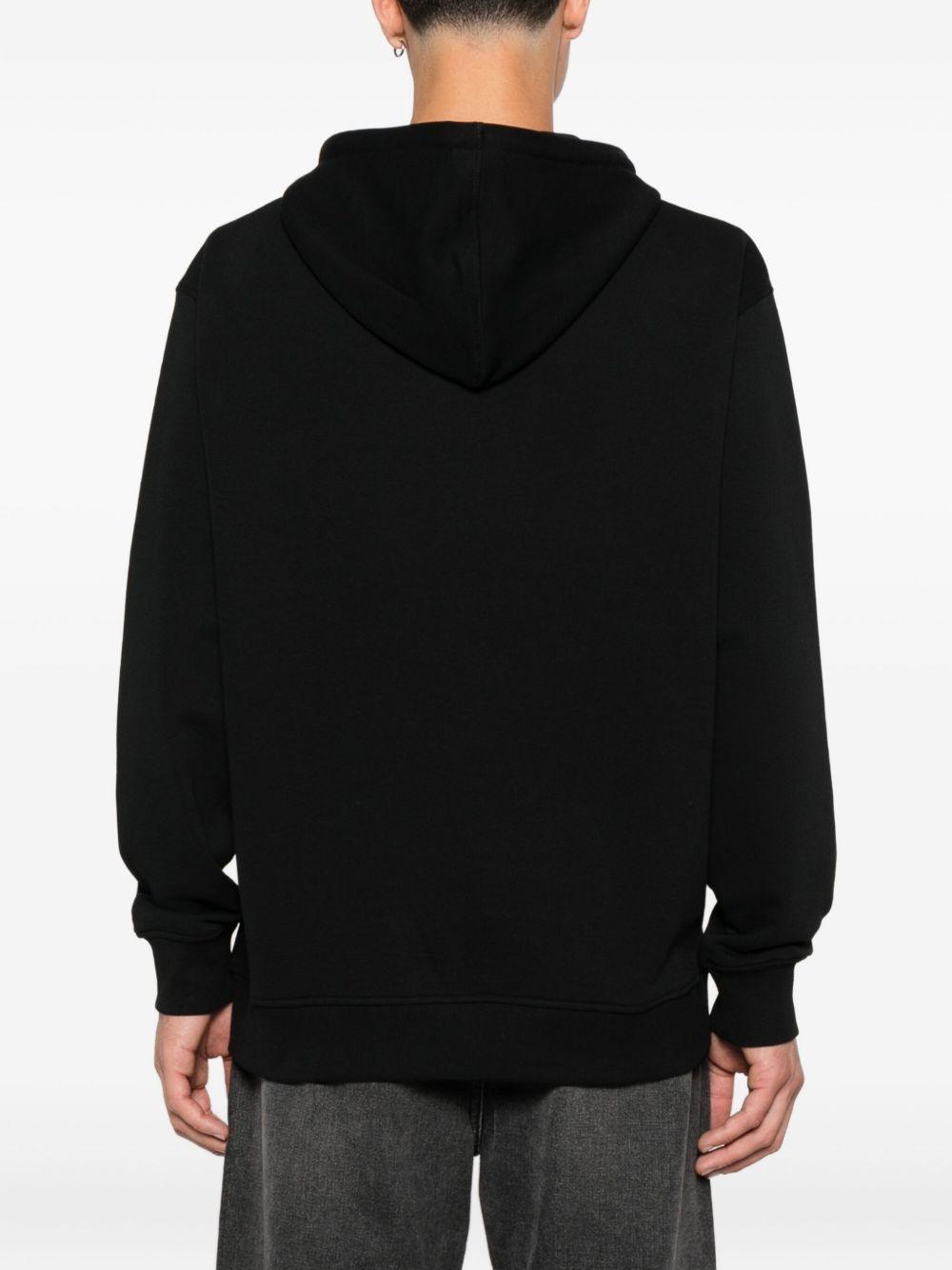 JOHN RICHMOND Felpa con cappuccio e design grafico 