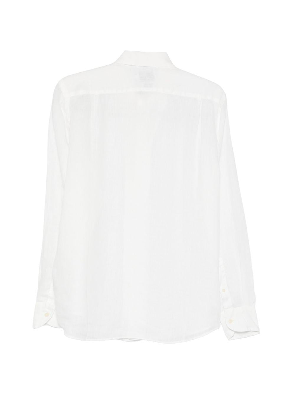 MC2 SAINT BARTH Camicia Raphael in lino bianco 