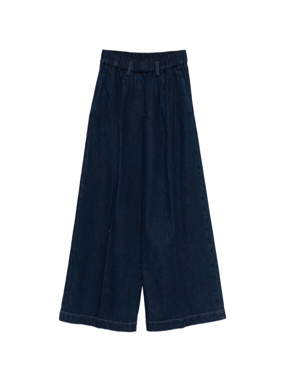 FORTE FORTE Jeans My Pants in cotone denim blu 