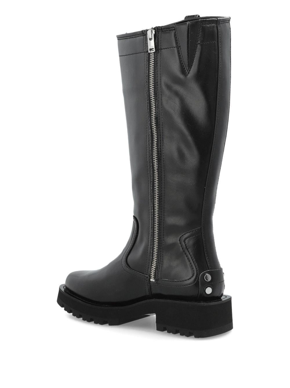 GANNI Stivali chunchy con fibbia 