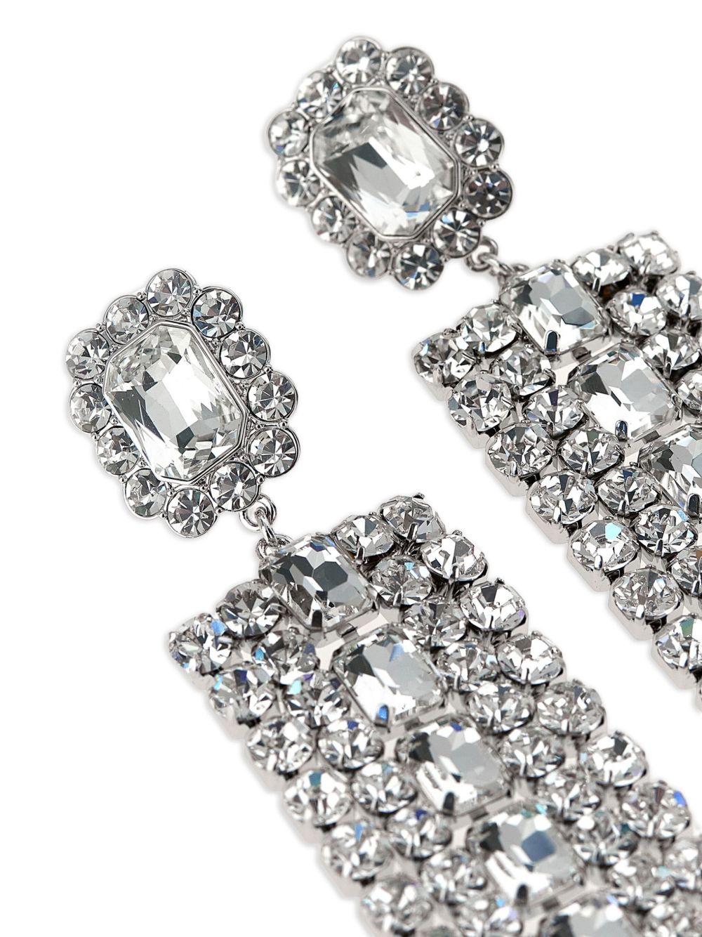 SELF PORTRAIT Orecchini pendenti con strass 