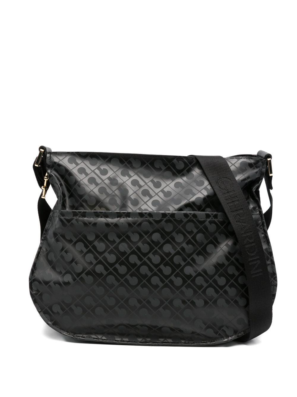 GHERARDINI Borsa a tracolla Softy Excalibur nera 