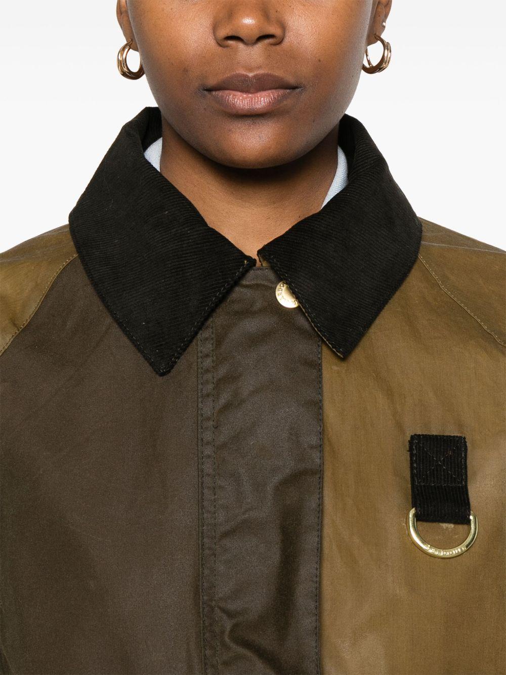 BARBOUR Giacca cerata Alma Wax Archive Olive 