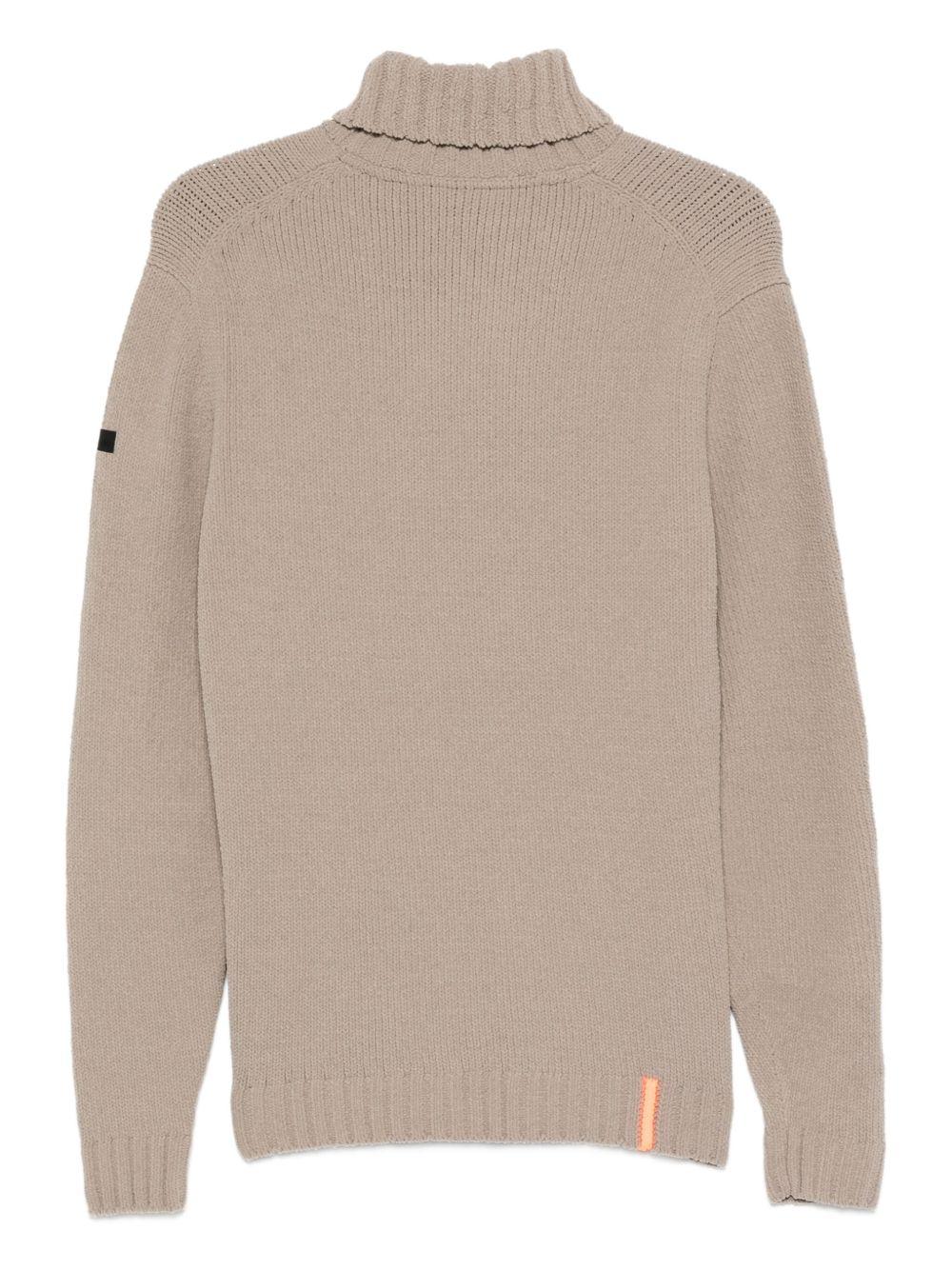 RRD ROBERTO RICCI DESIGNS Maglia beige a collo alto 