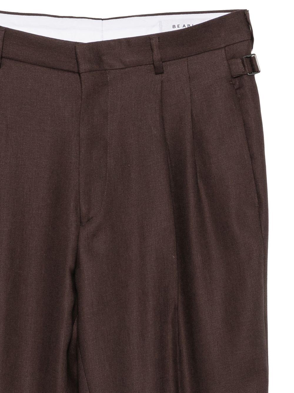BE ABLE Pantaloni lunghi Cacao marrone 