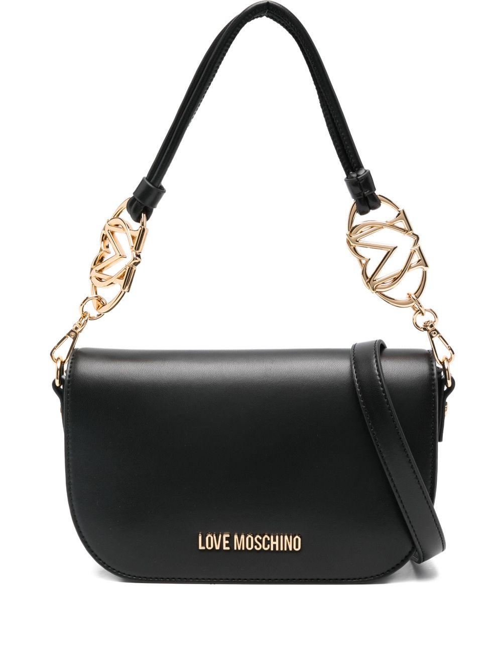 LOVE MOSCHINO Borsa a tracolla nera 