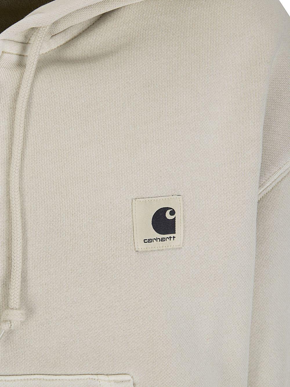 CARHARTT WIP Felpa con cappuccio e zip con logo 