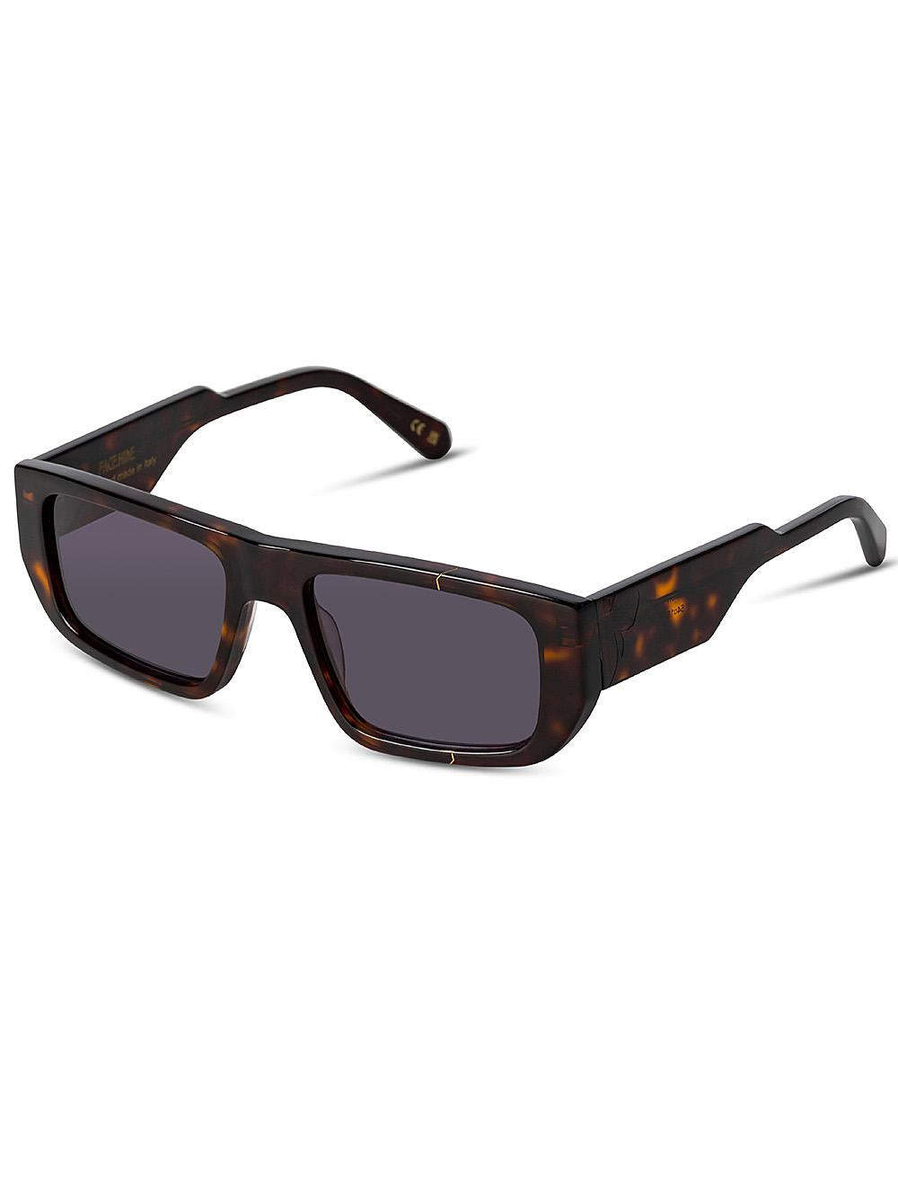 FACE HIDE Occhiali Broken Vision marroni 