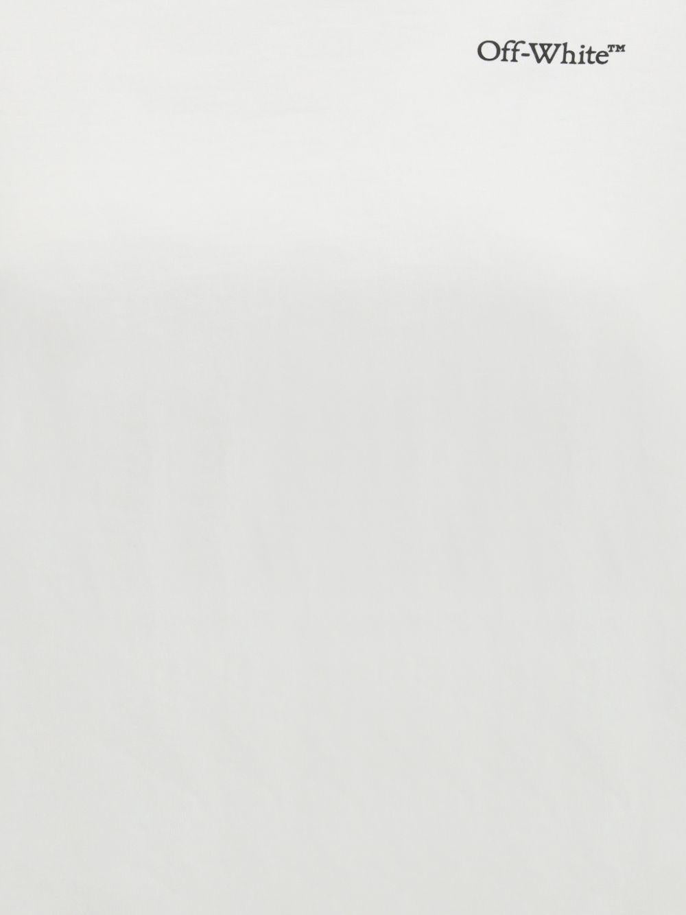 OFF WHITE T-shirt bianca con logo 