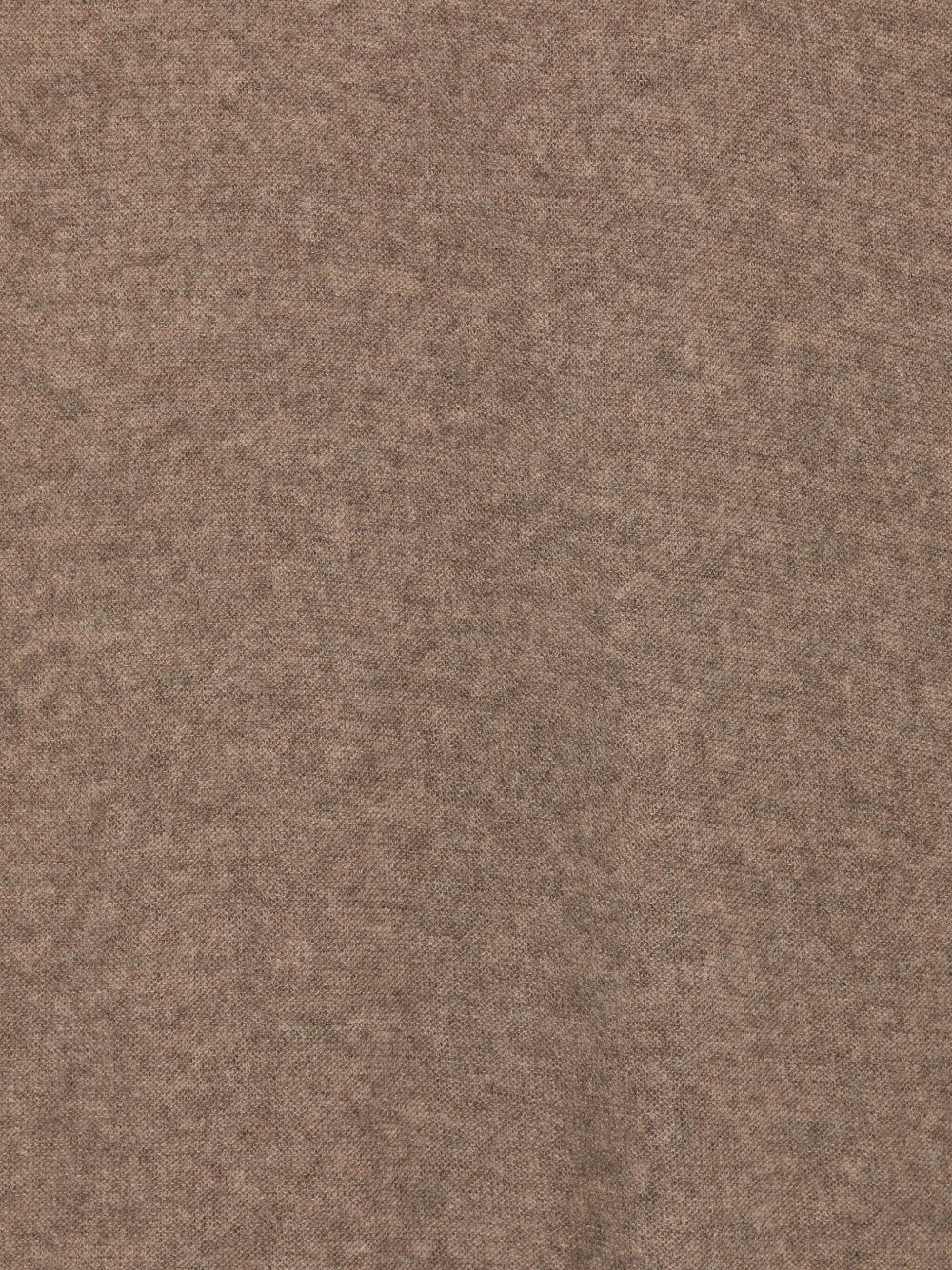 FALIERO SARTI Sciarpa marrone in cashmere 'Adriana' 