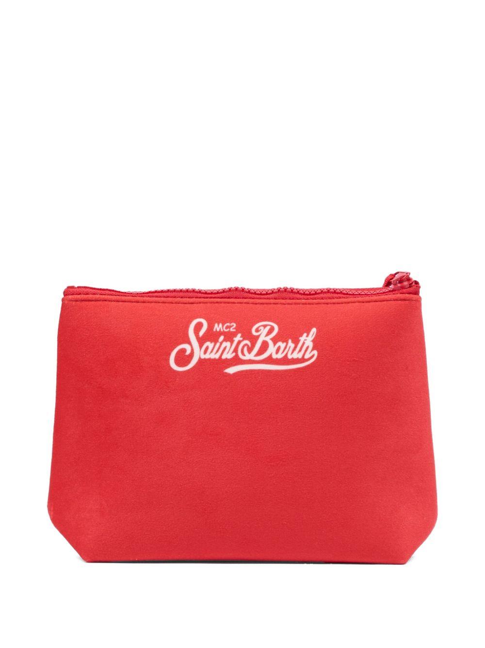 MC2 SAINT BARTH Pochette 'Aline' rossa 