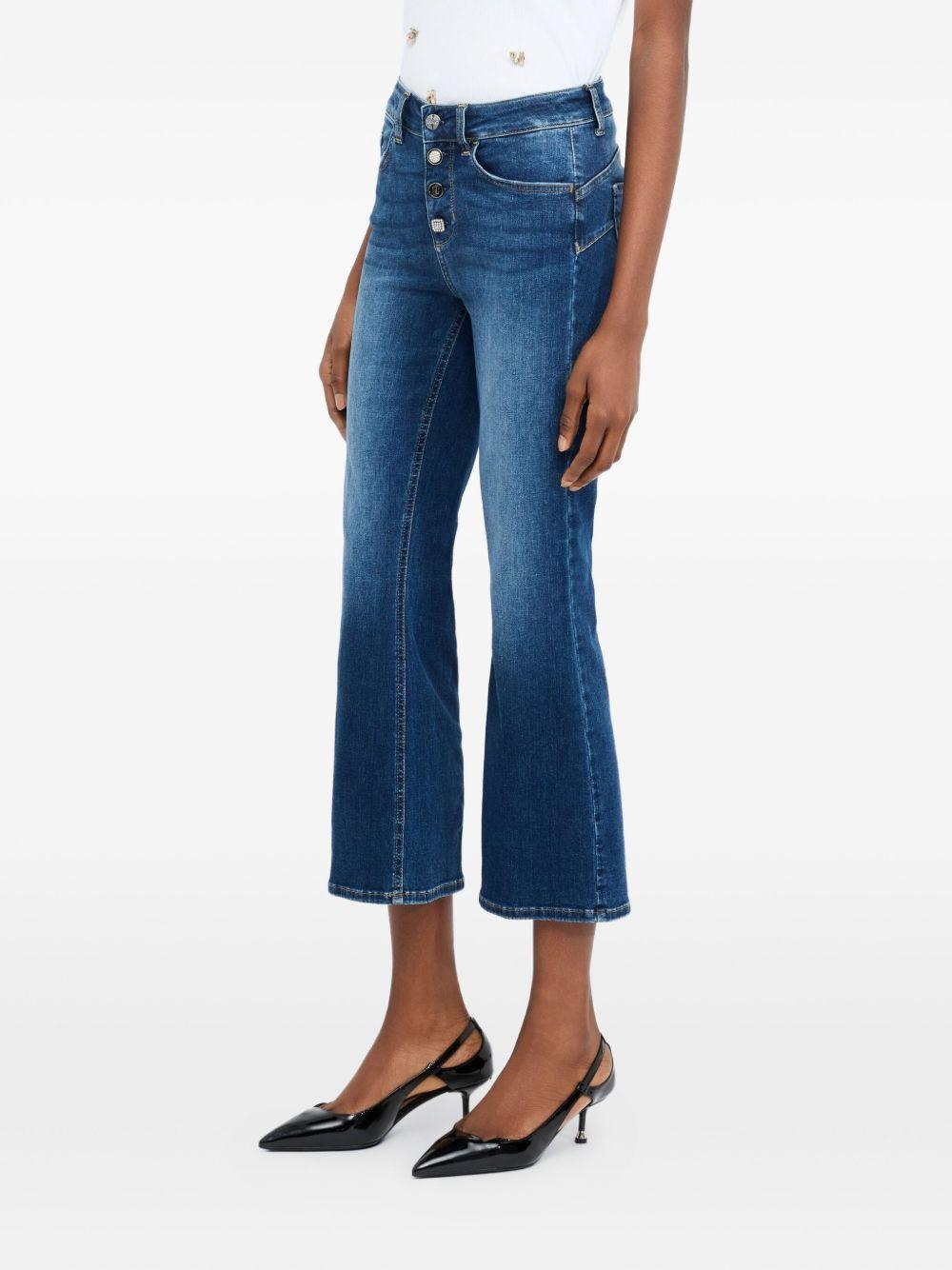 LIUJO Jeans blu flare 