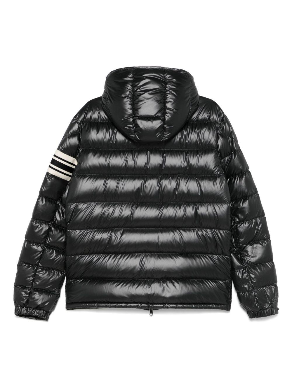 MONCLER Piumino 'Landre' con cappuccio nero 