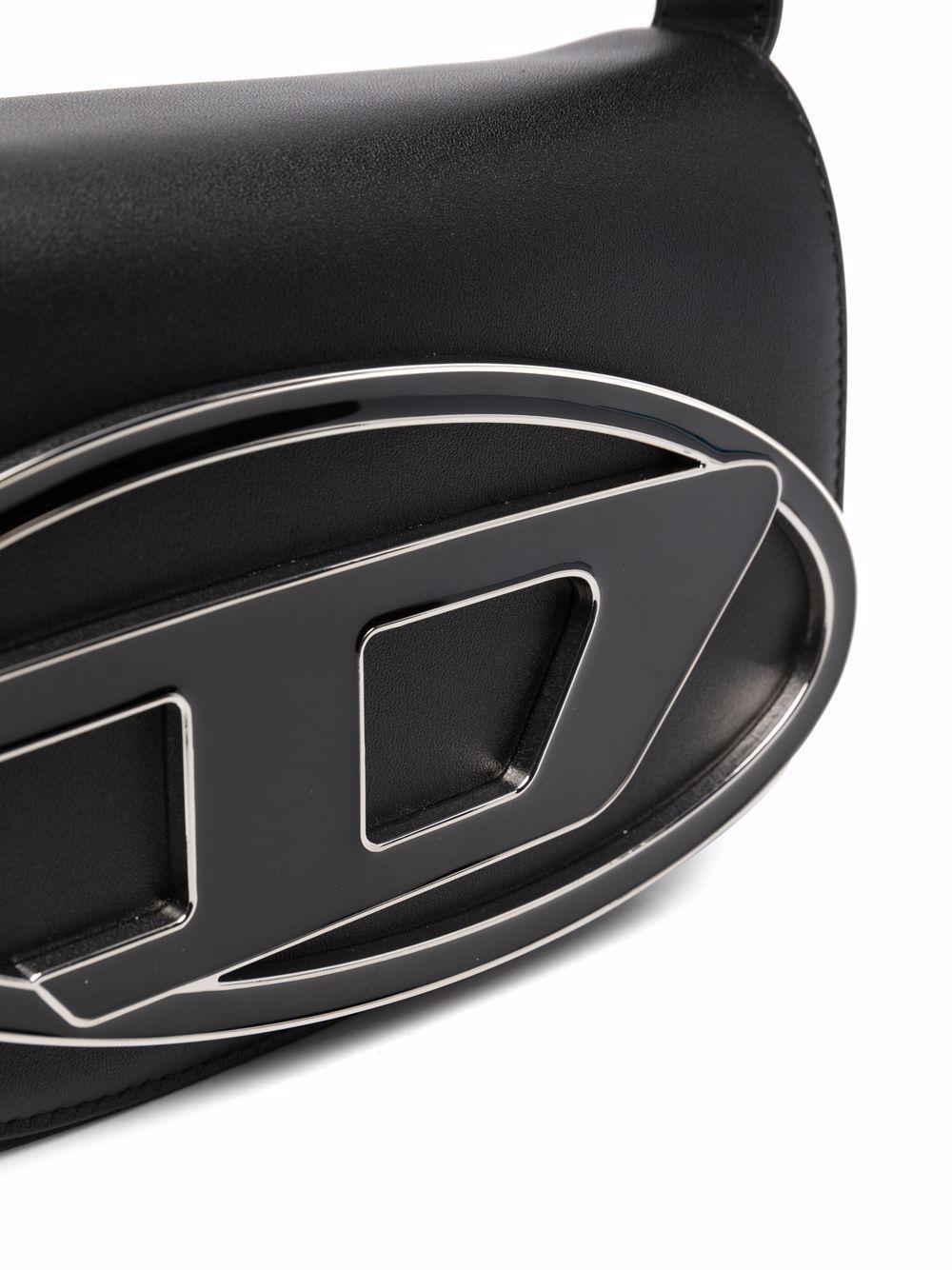 DIESEL Borsa '1DR' in nappa nera 