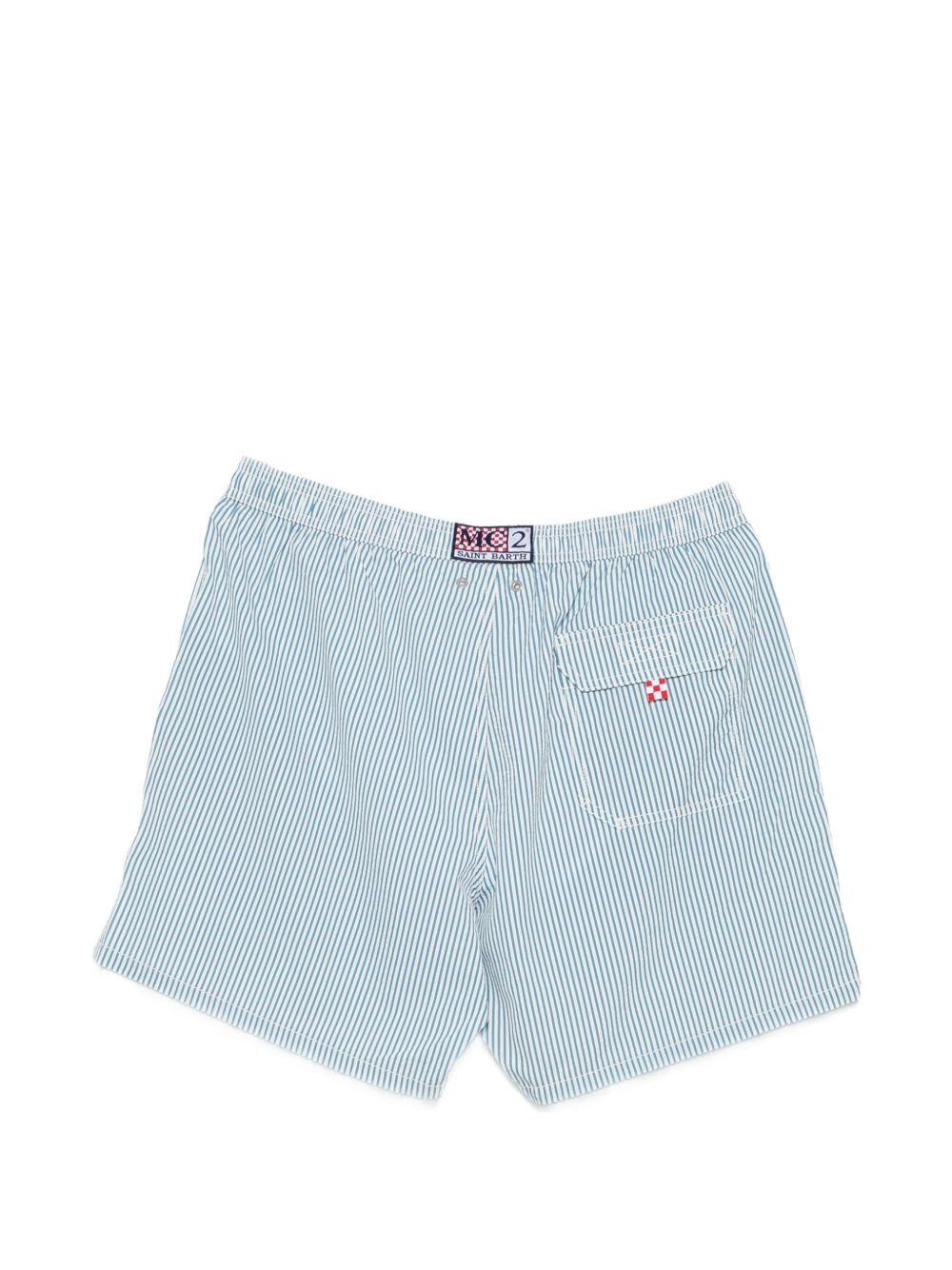 MC2 SAINT BARTH Costume a righe verticali Patmos 