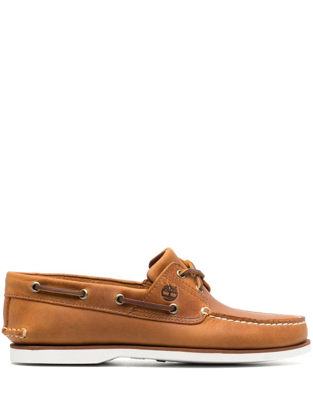 TIMBERLAND Mocassini da barca color cammello 