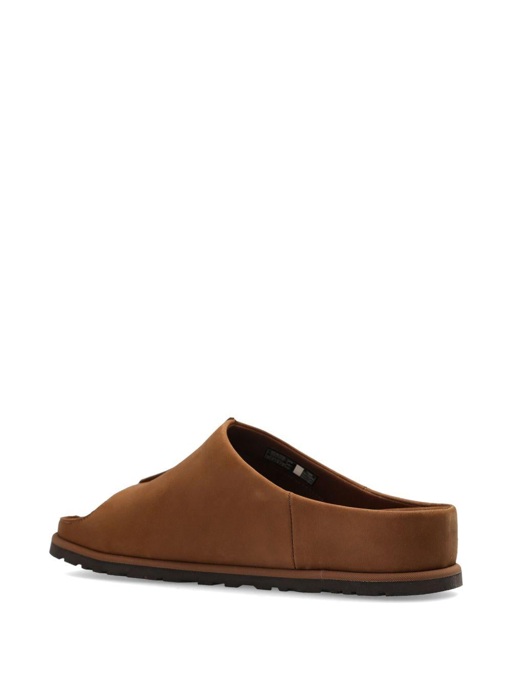UGG Ciabatte Otzo in pelle caramello 