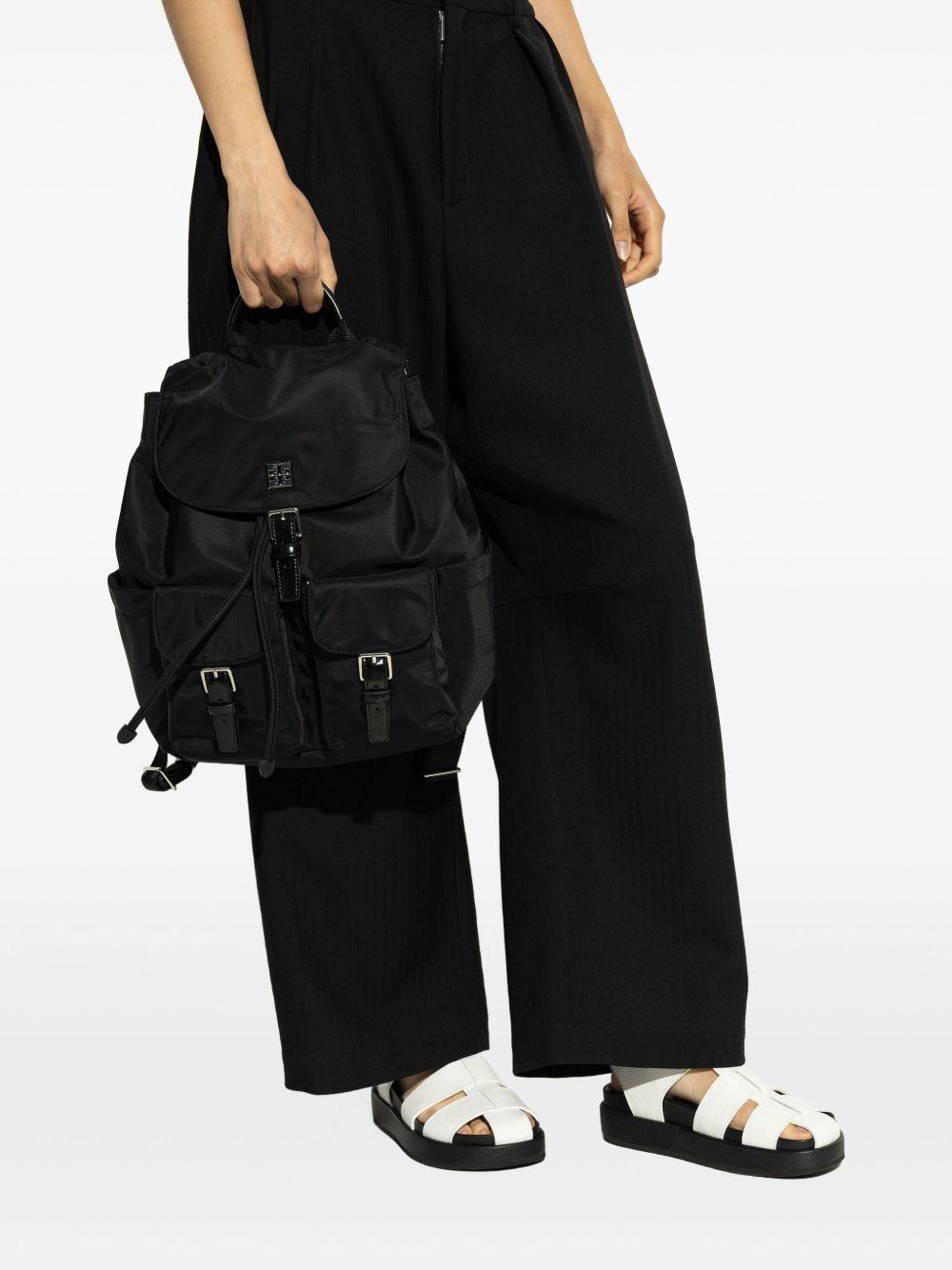 TORY BURCH Zaino nero in nylon 