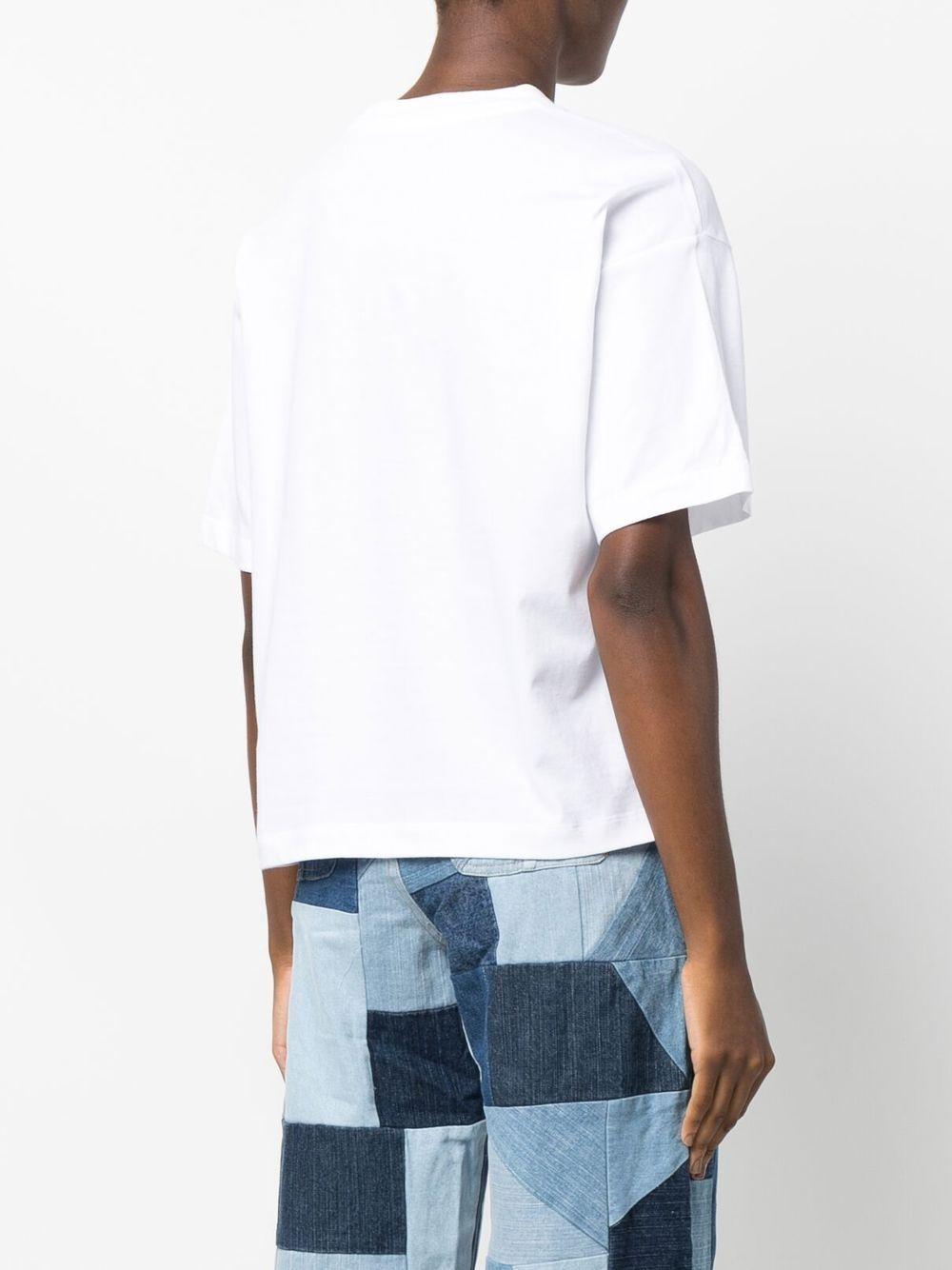 CARHARTT WIP T-shirt girocollo in cotone bianca a maniche corte 