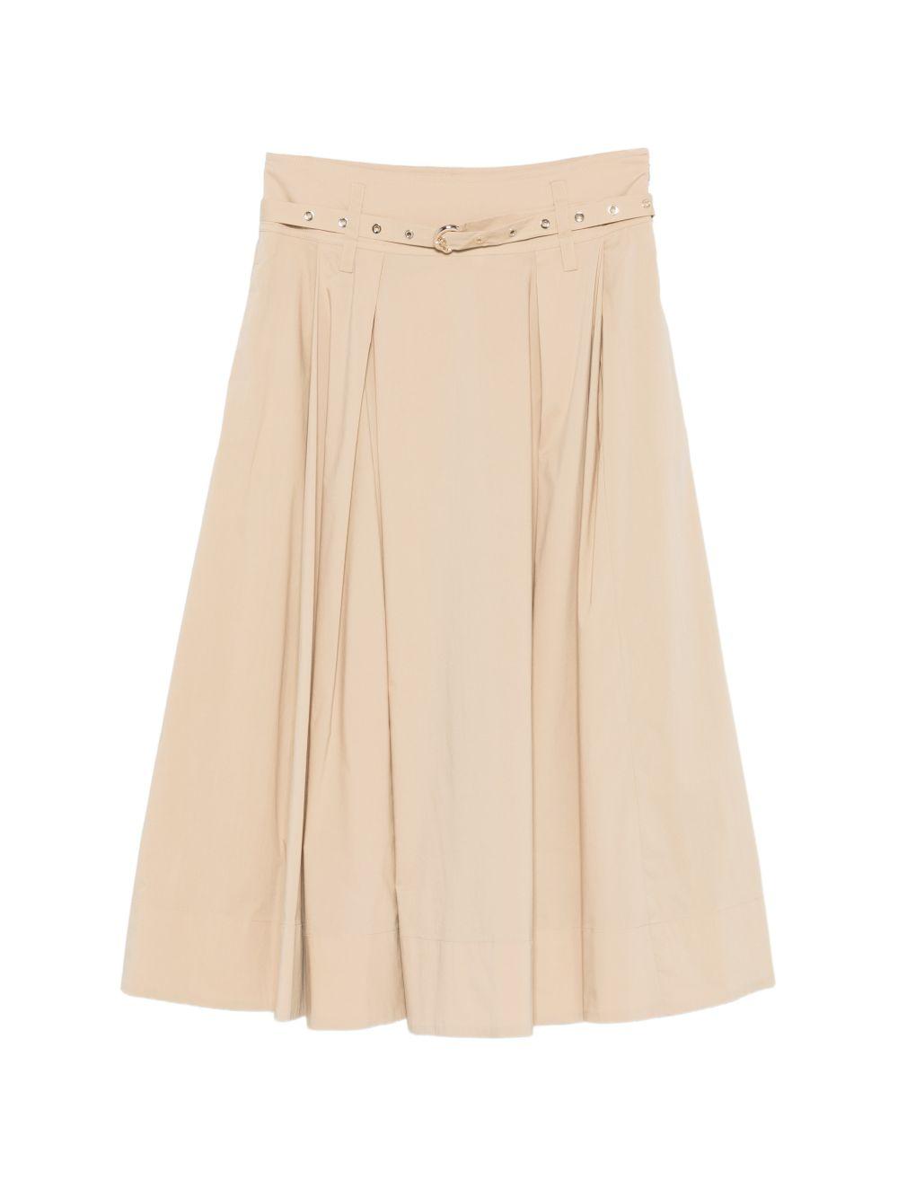 LIUJO Gonna midi con cintura impreziosita in vita 