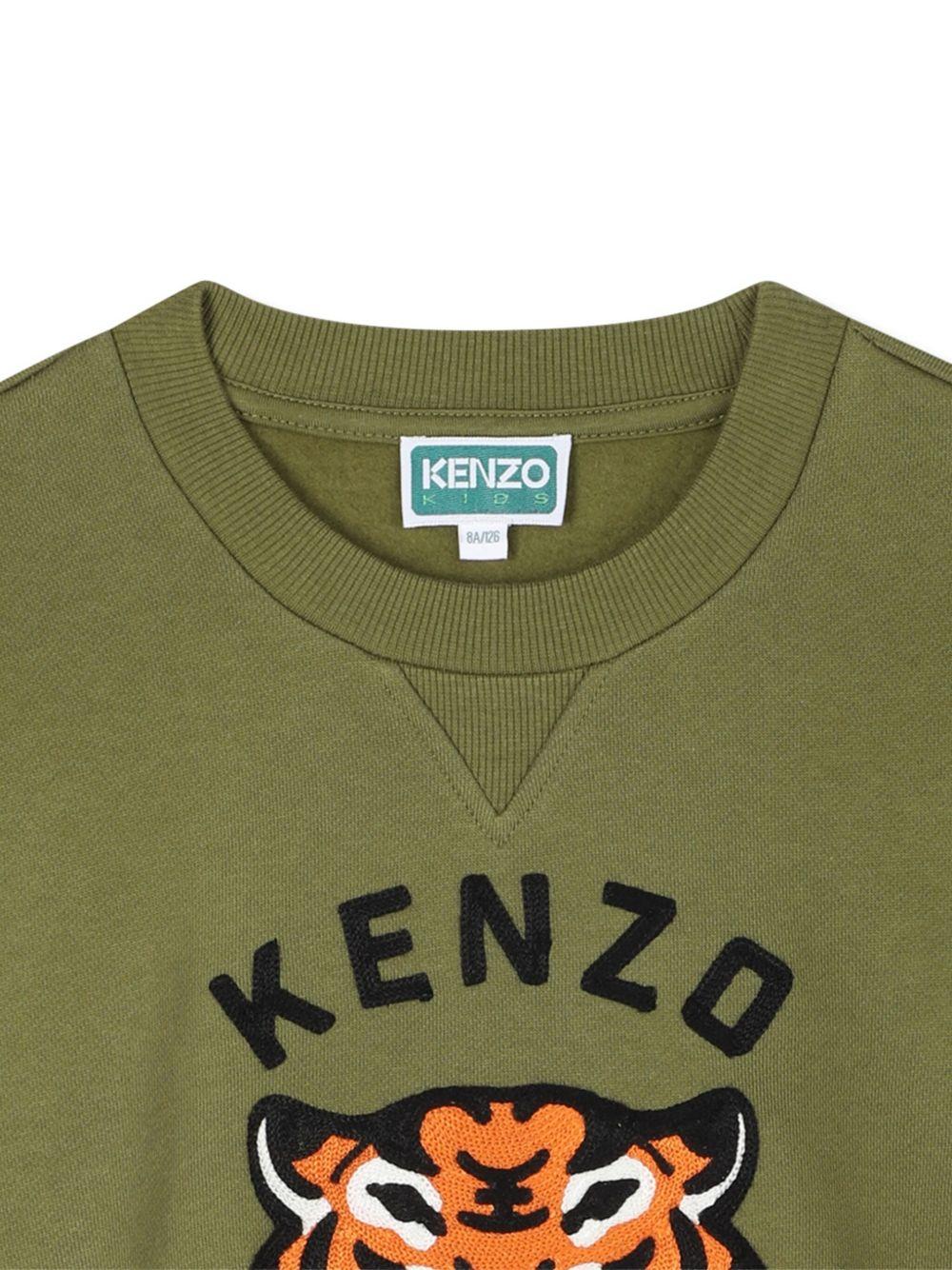 KENZO Felpa con ricamo Tiger 