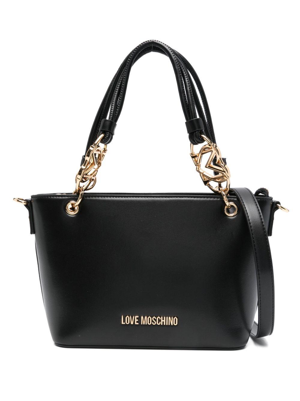 LOVE MOSCHINO Borsa a mano nera 