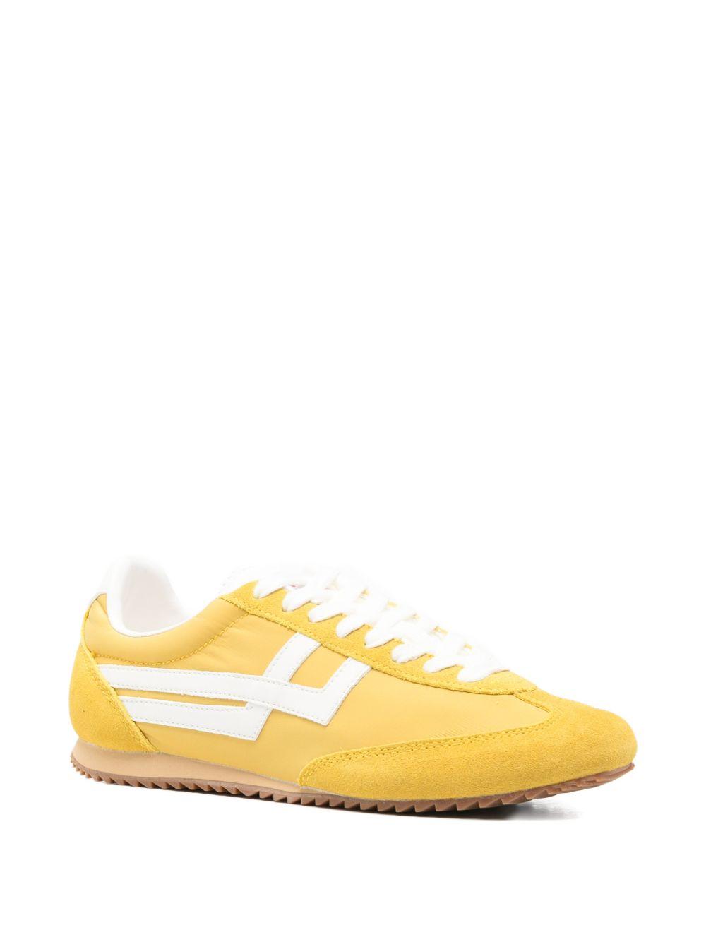 PROKEDS 1949 Sneakers Racer 77 in Nylon rosa e rosso 
