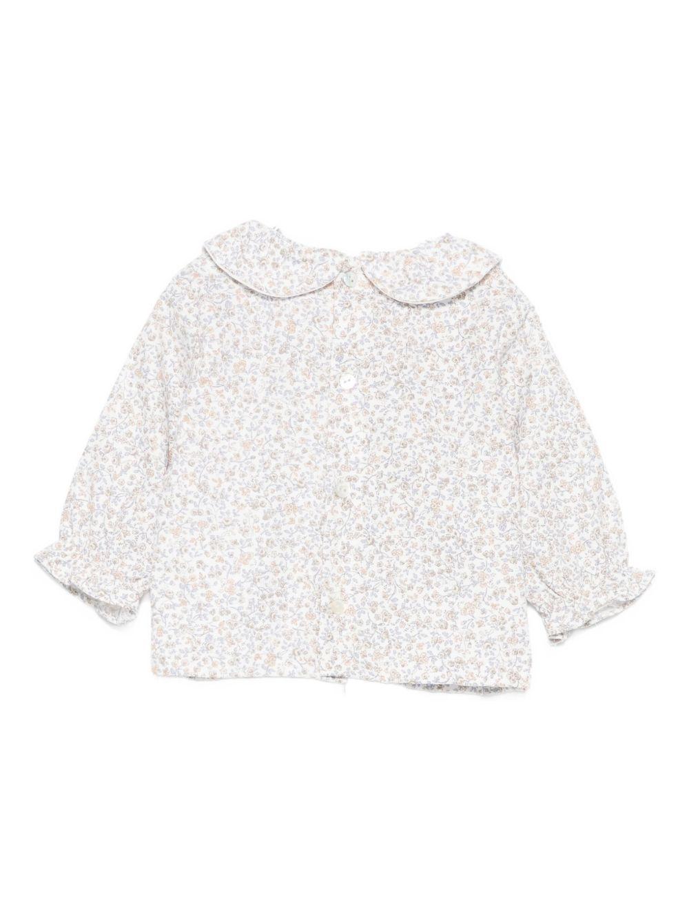 LARANJINHA Blusa con stampa floreale 