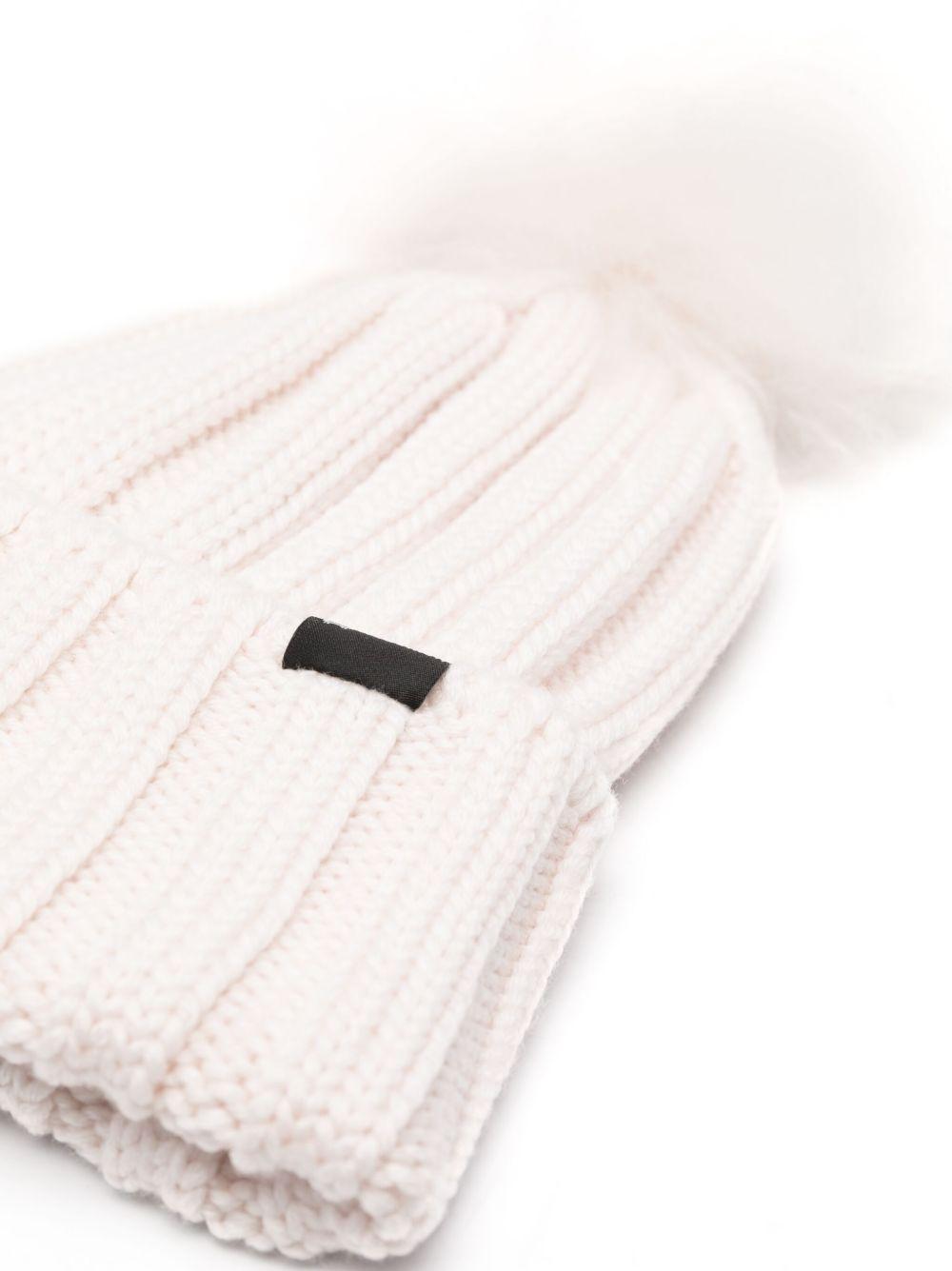 WOOLRICH Berretto con pompon 