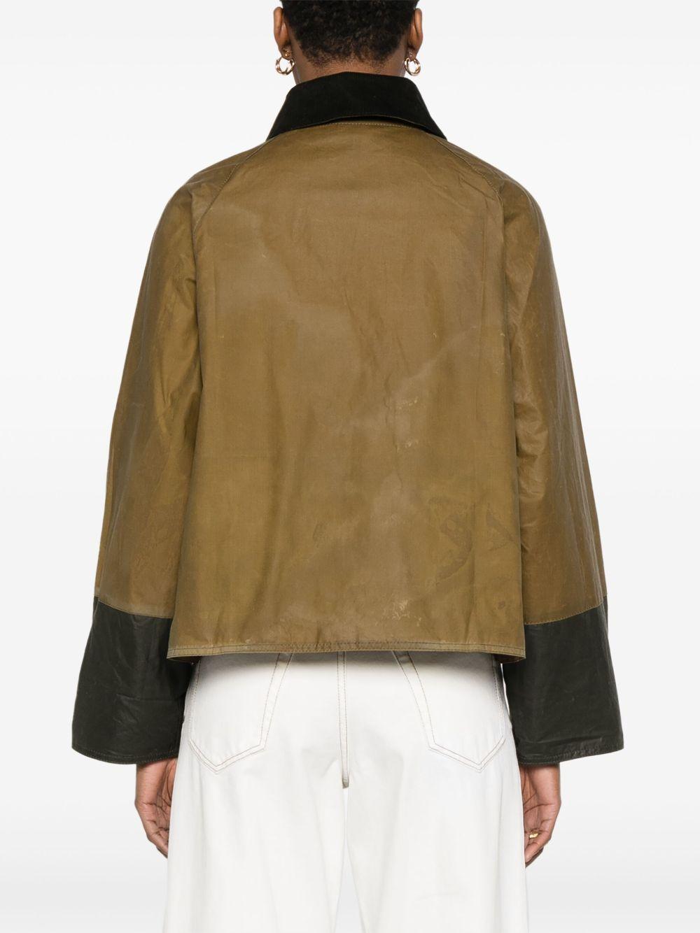 BARBOUR Giacca cerata Alma Wax Archive Olive 