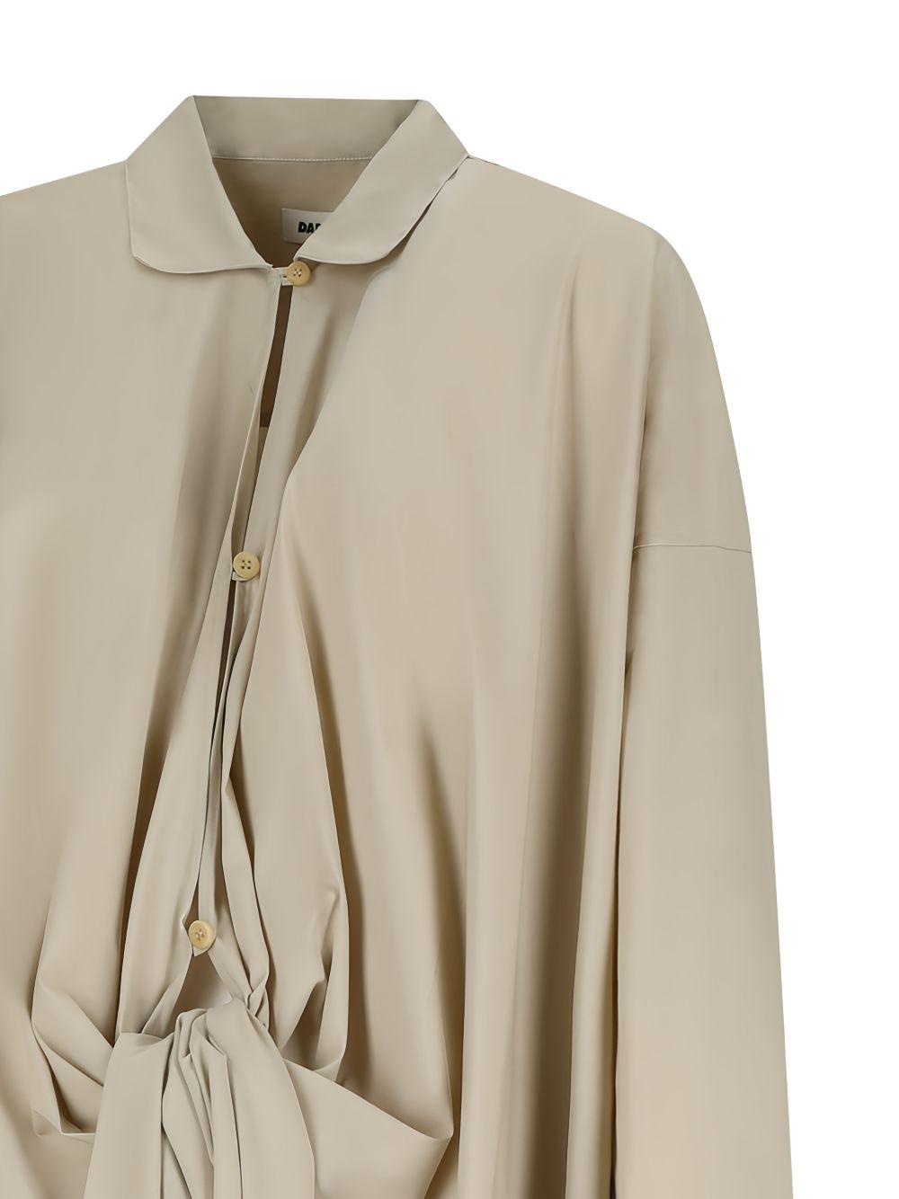 DARKPARK Camicia Romy oversize con nodo 