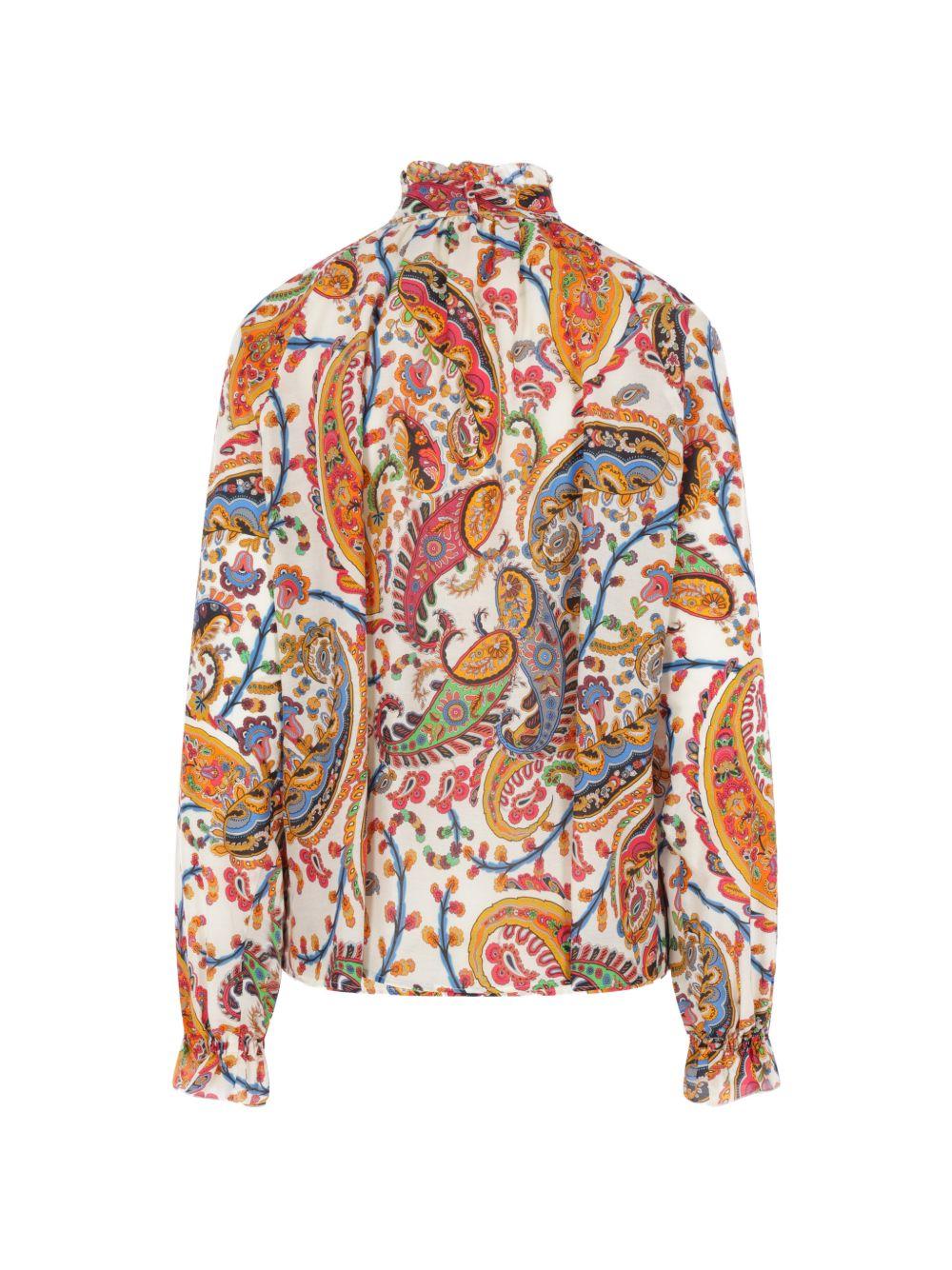 ETRO Blusa stampa paisley 