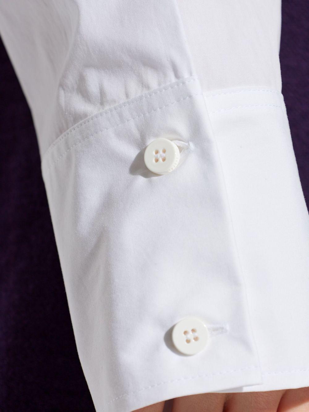 THE ATTICO Camicia asimmetrica in cotone 