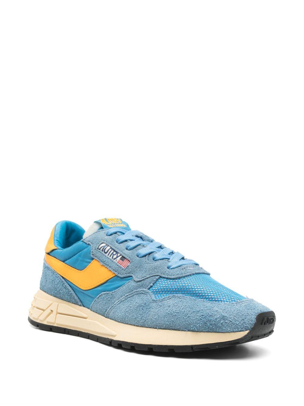 AUTRY Sneakers Reelwind celeste con camoscio 
