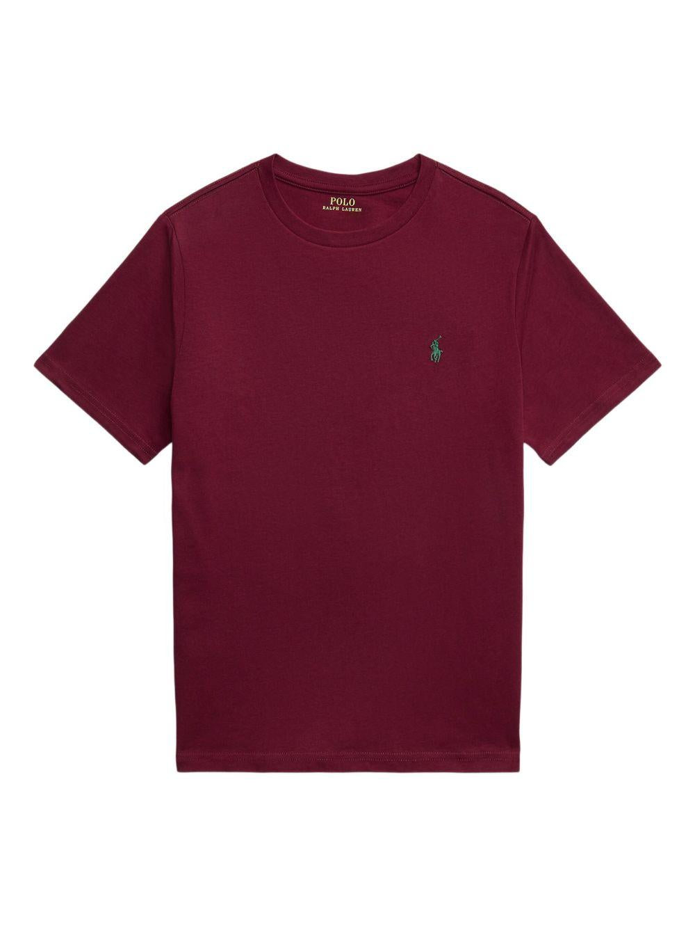 POLO RALPH LAUREN T-shirt in cotone con logo 