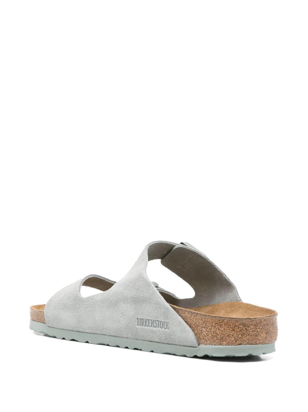 BIRKENSTOCK Ciabatte 'Arizona' in camoscio salvia 