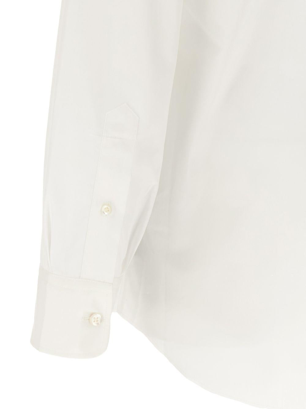 MAISON MARGIELA Camicia in cotone bianco 