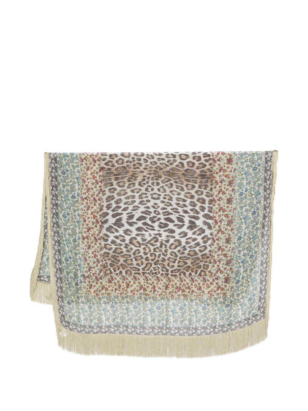FALIERO SARTI Foulard Minimal con frange 
