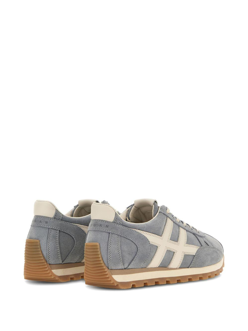 HOGAN Sneakers 86er azzurre in suede 