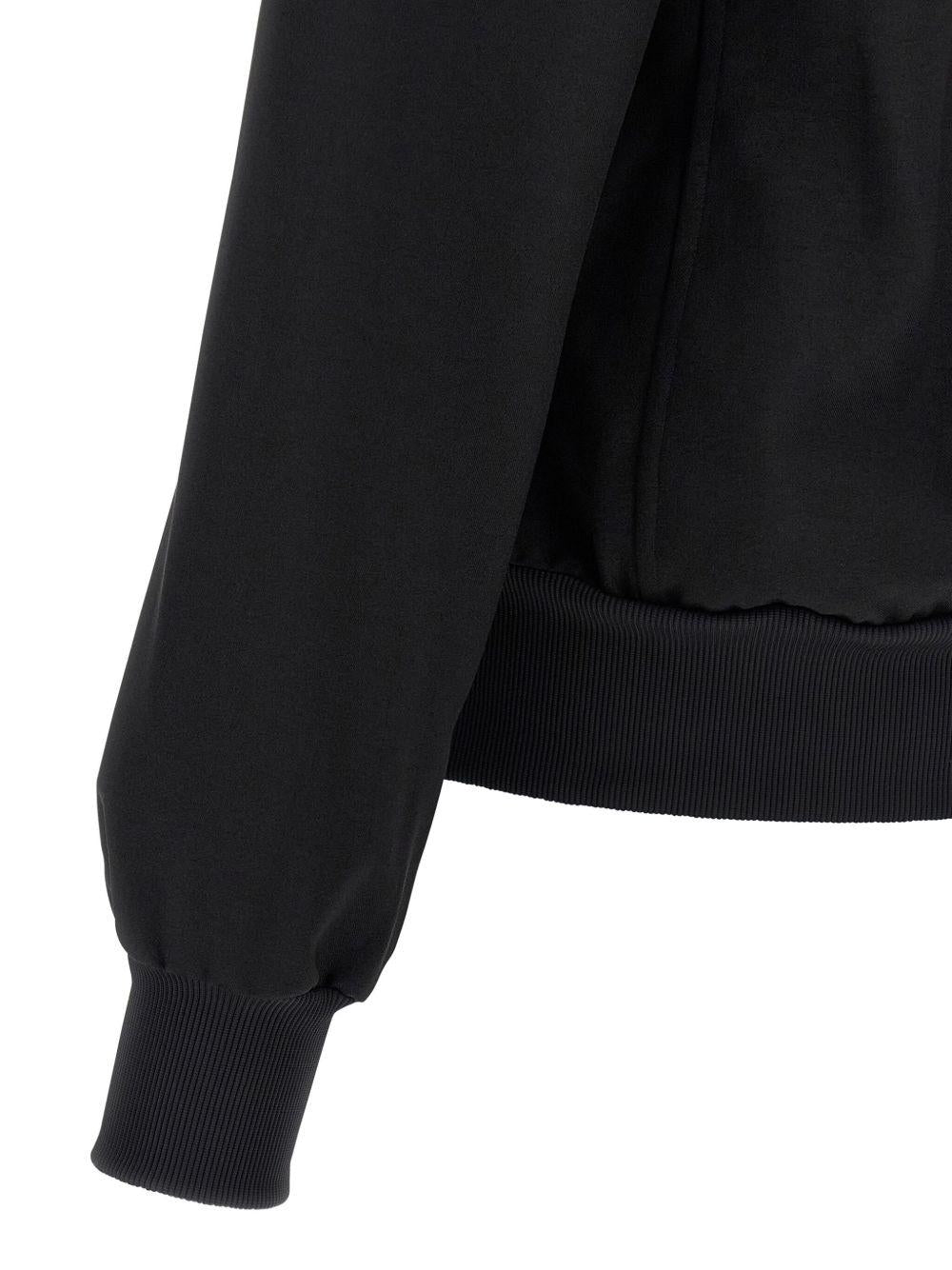 Y3 Giacca nera con zip 