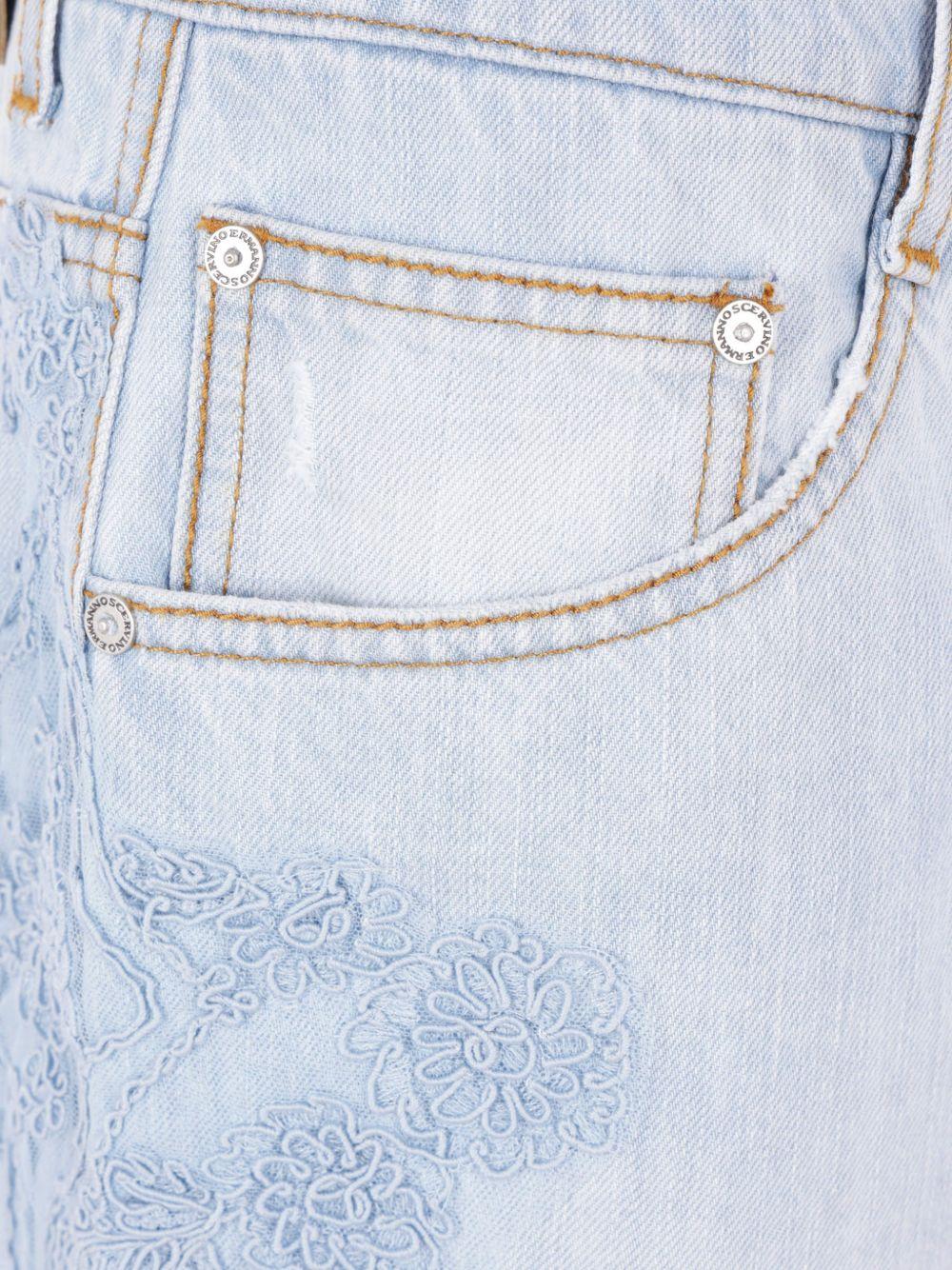 ERMANNO SCERVINO Shorts con ricami 