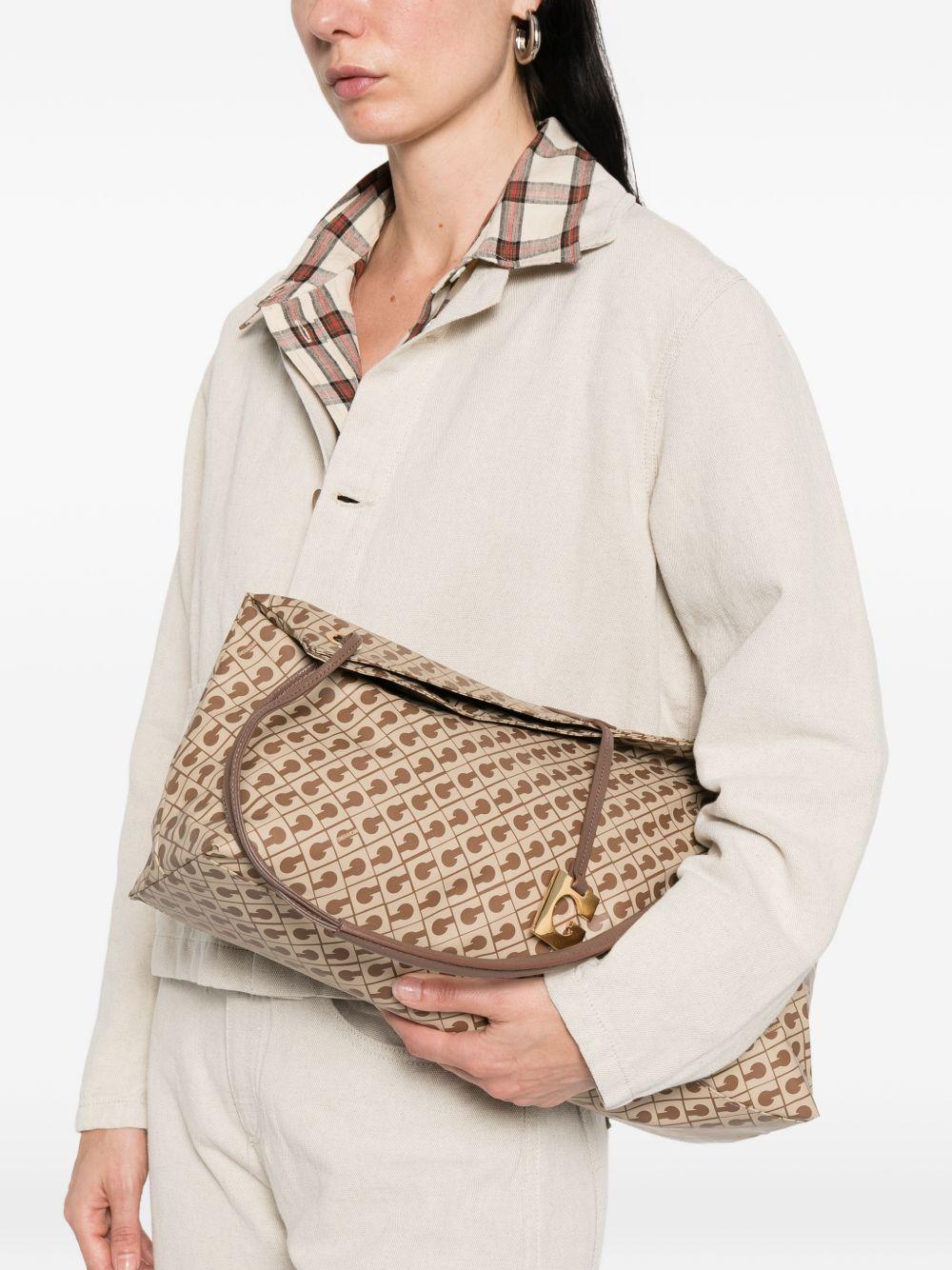 GHERARDINI Borsa a spalla Softy marrone 