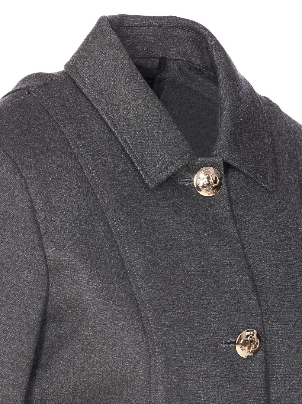 LIUJO Blazer grigio con bottoni 