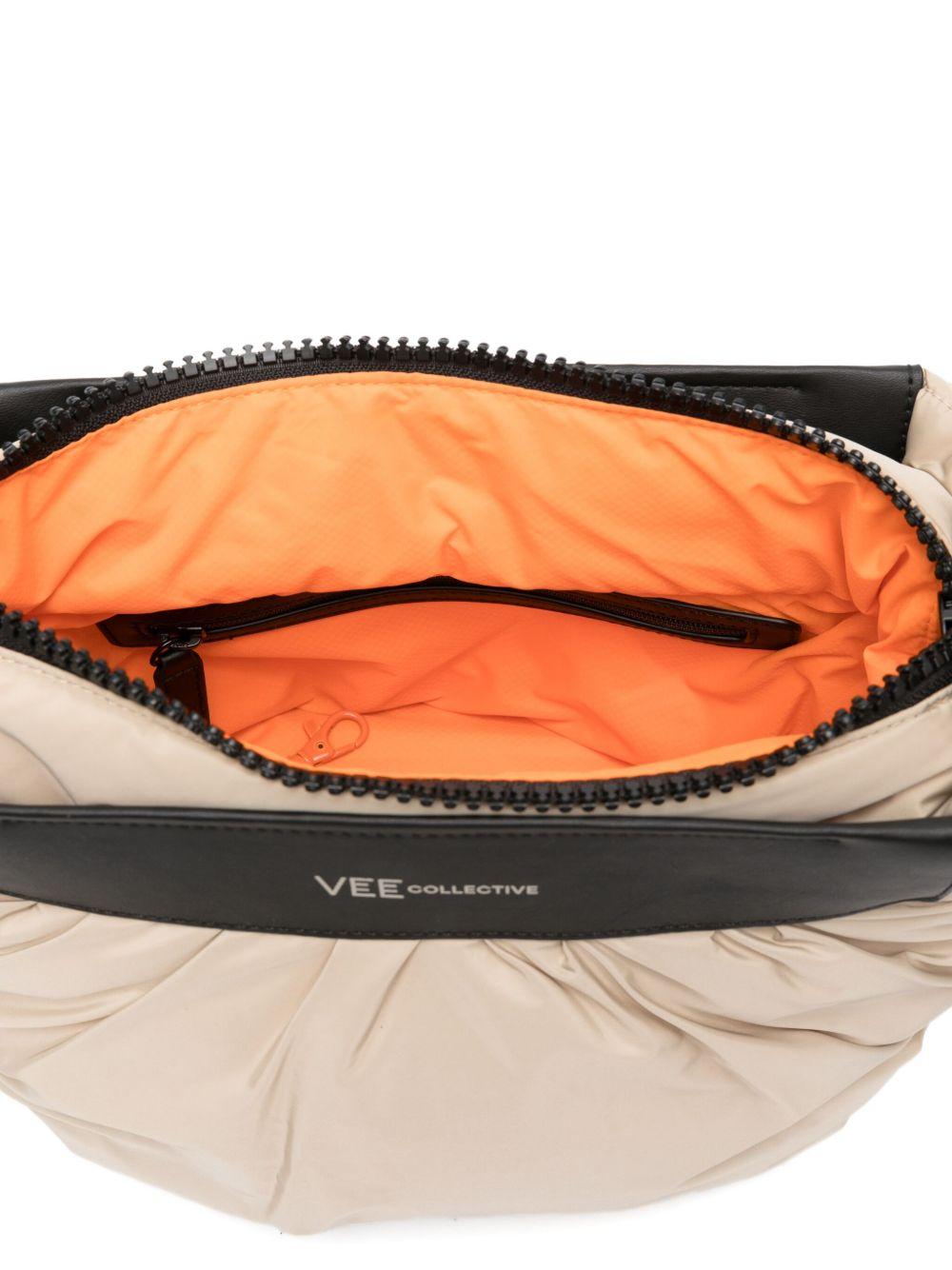 VEE COLLECTIVE Borsa a tracolla imbottita con logo 