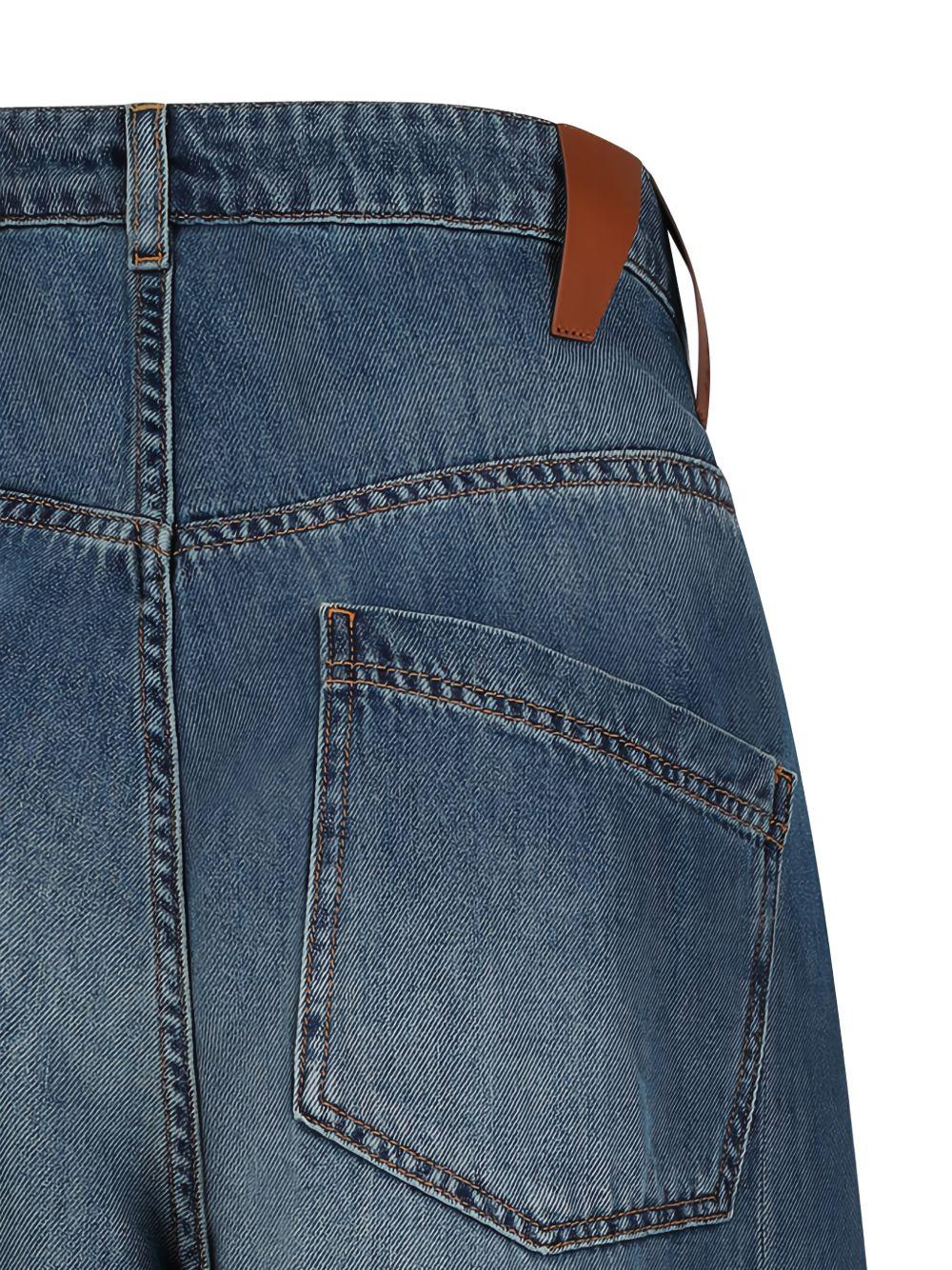 DARKPARK Jeans Ines in cotone denim blu 