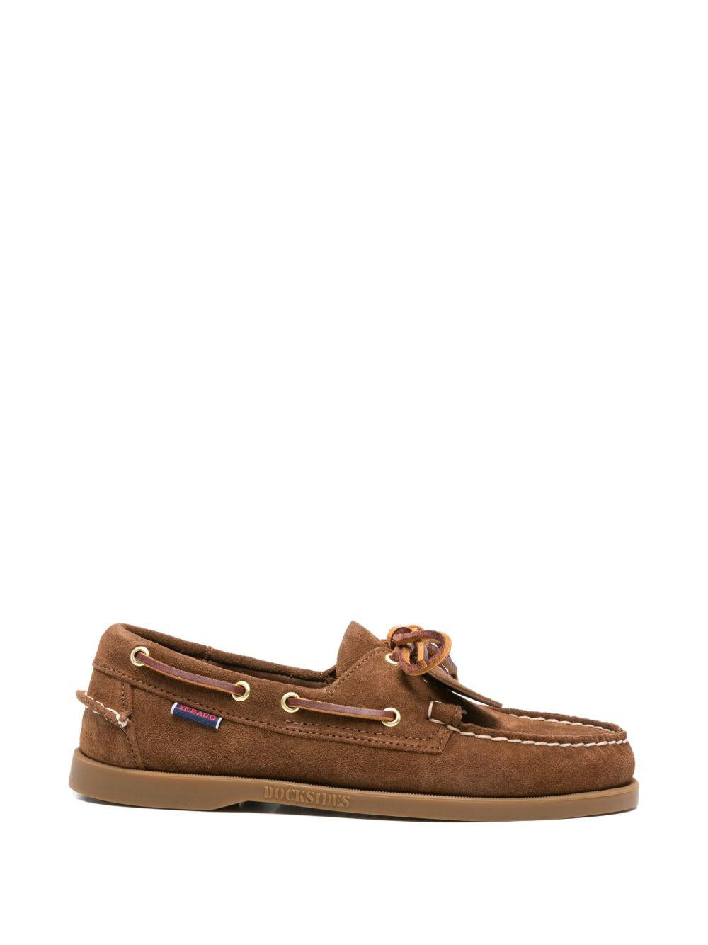 SEBAGO Mocassini in suede marrone Portland Artisan 