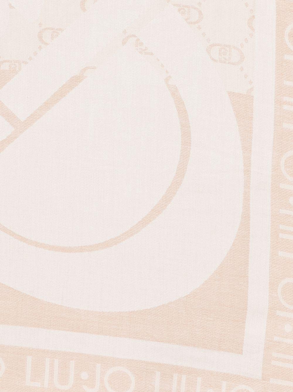 LIUJO Foulard rosa con stampa 