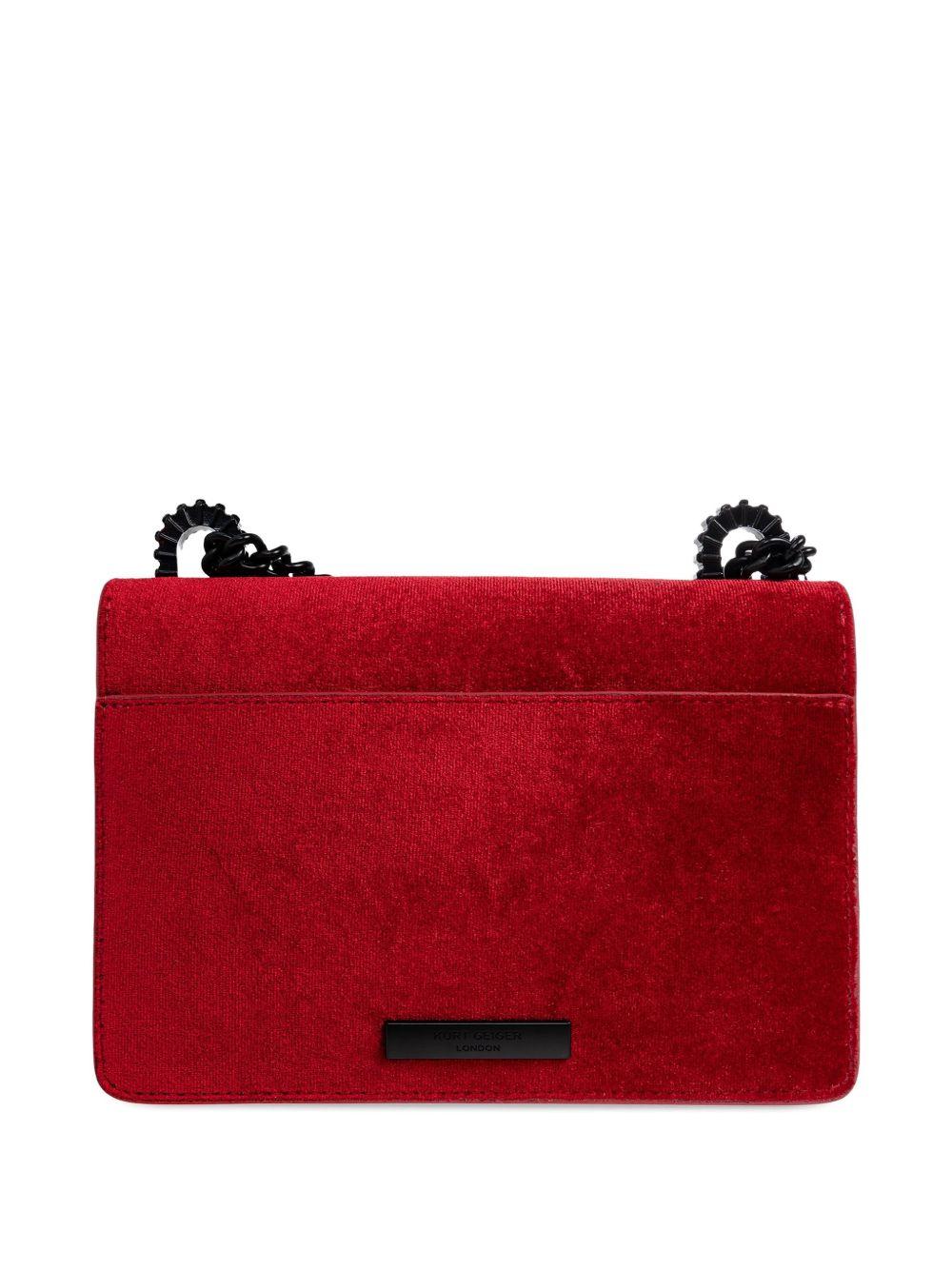 KURT GEIGER Borsa rossa 'Bow Small Shoreditch' 